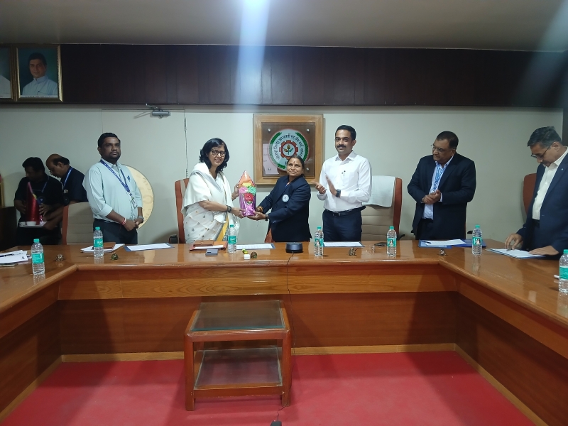 Ms. Rashmi Darad Visit
